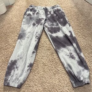 Medium joggers - grey and dark grey tye-dye